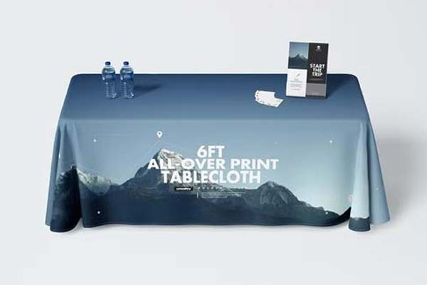 Best Tablecloth Mockups – Editable Free & Premium PSD, Ai, Word,Vector, EPS, PNG Formats Download